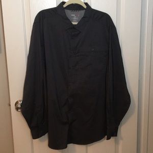 Men’s XXL Swiss Tech Black Checkered Shirt